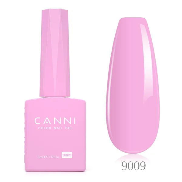 לק ג'ל CANNI 9009 – ורוד מסטיק
