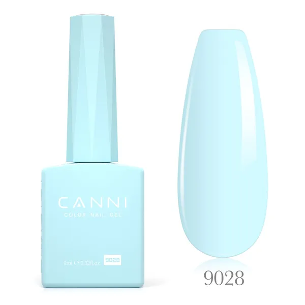לק ג'ל CANNI 9028 – תכלת