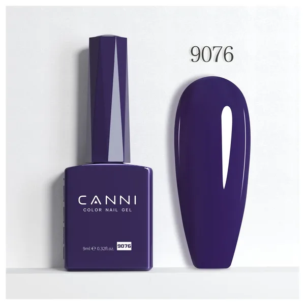 לק ג'ל CANNI 9076 – סגול כהה